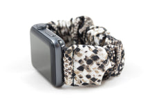Load image into Gallery viewer, Snake Skin Apple Watch Scrunchie Band
