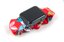 Load image into Gallery viewer, Iris Apple Watch Scrunchie Band
