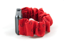 Load image into Gallery viewer, Lucky Horseshoe Apple Watch Scrunchie Band
