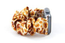 Load image into Gallery viewer, Giraffe Apple Watch Scrunchie Band
