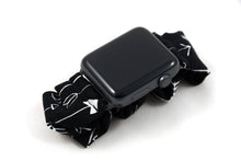 Load image into Gallery viewer, B&amp;W Arrows Apple Watch Scrunchie Band
