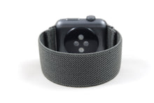 Load image into Gallery viewer, Dark Gray Elastic Apple Watch Band
