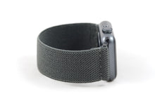 Load image into Gallery viewer, Dark Gray Elastic Apple Watch Band
