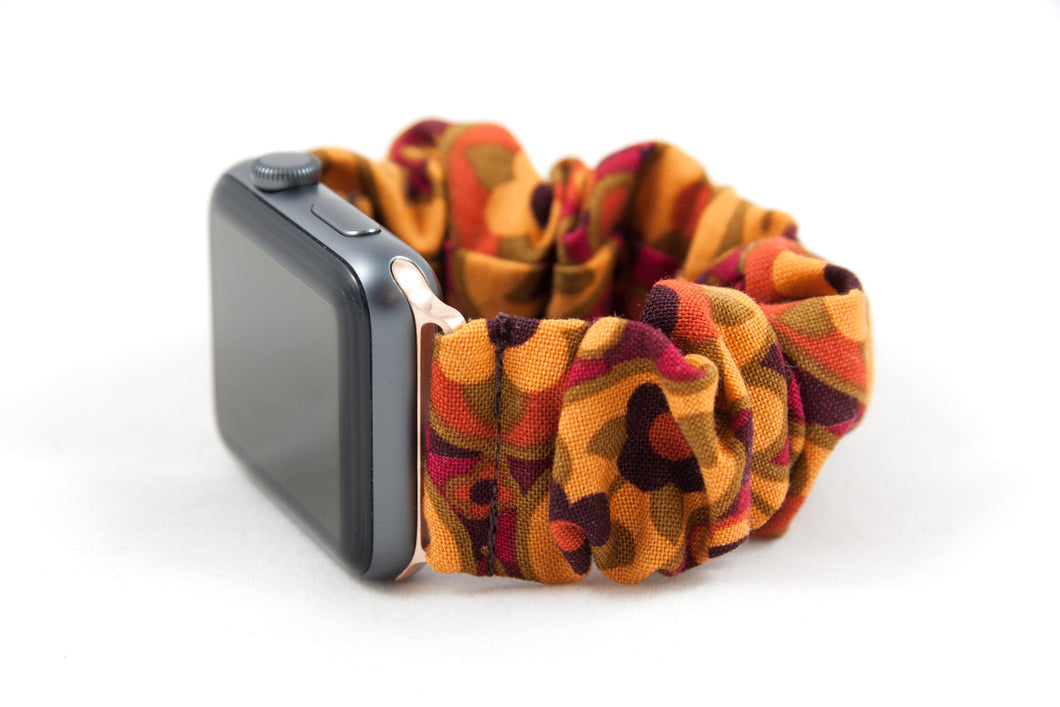 Paisley Apple Watch Scrunchie Band