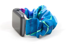 Load image into Gallery viewer, Lake Blossoms Apple Watch Scrunchie Band - 38mm 42mm / 40mm 44mm Series 1 - 6 &amp; SE
