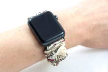 Load image into Gallery viewer, Marauder&#39;s Map Apple Watch Scrunchie Band
