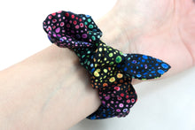 Load image into Gallery viewer, Bubble Dots Apple Watch Scrunchie Band with Top Knot Bow - 38mm 42mm / 40mm 44mm Series 1 - 6 &amp; SE
