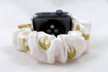 Load image into Gallery viewer, Star Wars Rebels Logo Apple Watch Scrunchie Band
