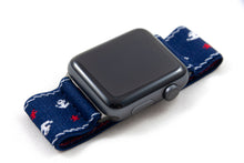 Load image into Gallery viewer, Nautical Elastic Apple Watch Band
