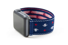 Load image into Gallery viewer, Nautical Elastic Apple Watch Band
