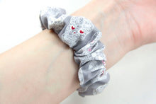 Load image into Gallery viewer, Gray Skulls Apple Watch Scrunchie Band - 38mm 42mm / 40mm 44mm Series 1 - 6 &amp; SE
