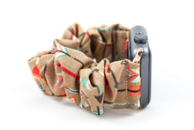 Load image into Gallery viewer, Tribal Arrows Apple Watch Scrunchie Band - 38mm 42mm / 40mm 44mm Series 1 - 6 &amp; SE
