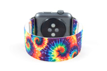 Load image into Gallery viewer, Tie Dye Pattern Elastic Apple Watch Band
