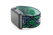 Load image into Gallery viewer, Ethnic Folk Pattern Elastic Apple Watch Band
