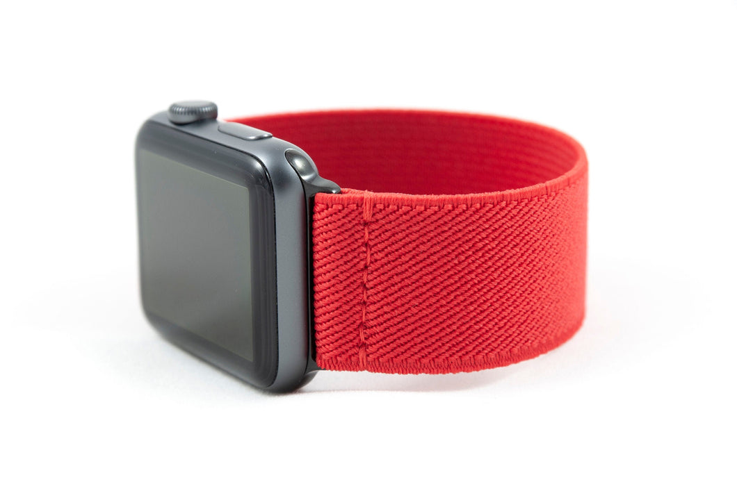 Elastic Apple Watch Band - Red