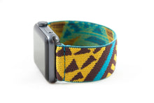 Load image into Gallery viewer, African Tribal pattern Elastic Apple Watch Band
