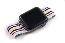 Load image into Gallery viewer, Striped Elastic Apple Watch Band
