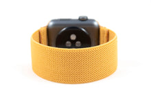 Load image into Gallery viewer, Saffron Yellow Elastic Apple Watch Band
