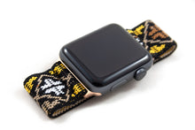 Load image into Gallery viewer, Yellow Ethnic Folk Elastic Apple Watch Band
