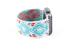 Load image into Gallery viewer, Apple Watch Band - Ice Blue Ethnic Pattern
