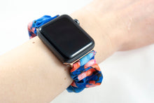 Load image into Gallery viewer, Hibiscus Apple Watch Scrunchie Band
