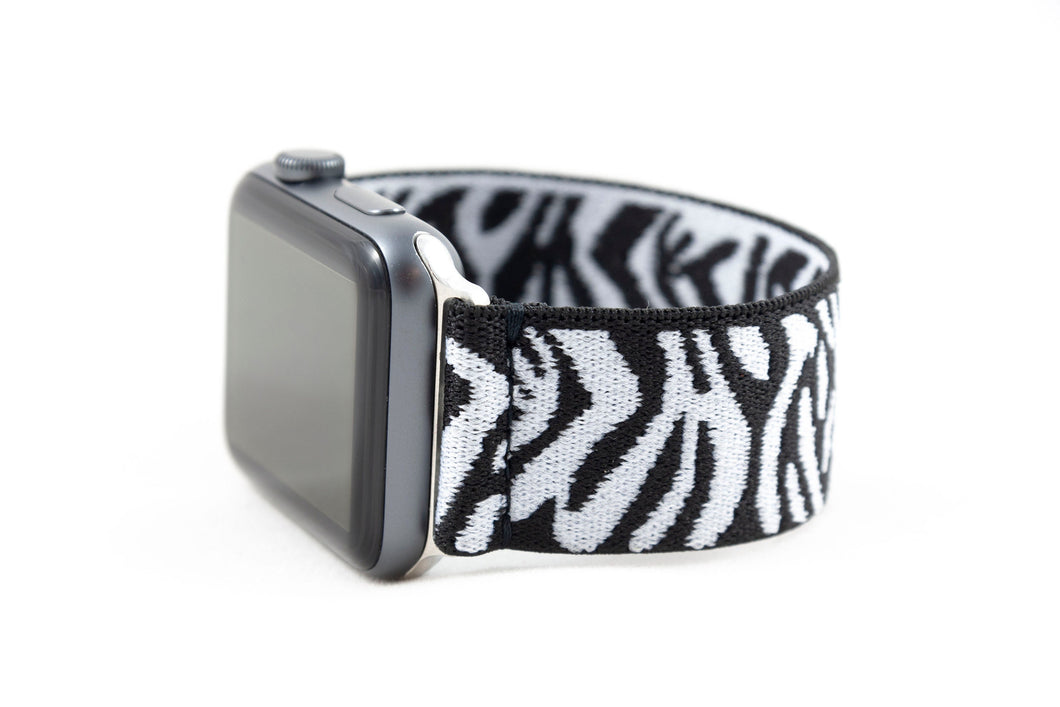 Zebra Elastic Apple Watch Band