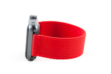 Load image into Gallery viewer, Ferrari Red Thin Elastic Apple Watch Band
