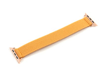 Load image into Gallery viewer, Amber Yellow Thin Elastic Apple Watch Band
