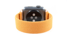 Load image into Gallery viewer, Amber Yellow Thin Elastic Apple Watch Band
