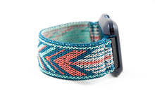 Load image into Gallery viewer, Tribal Chevron Elastic Fitbit Watch Band
