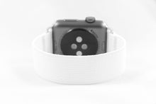 Load image into Gallery viewer, White Slim Elastic Apple Watch Band
