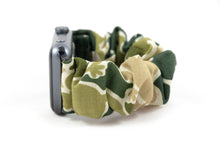 Load image into Gallery viewer, Frog Camo Apple Watch Scrunchie Band - 38mm 42mm / 40mm 44mm Series 1 - 6 &amp; SE
