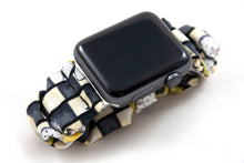 Load image into Gallery viewer, Daisy Checks Apple Watch Scrunchie Band - 38mm 42mm / 40mm 44mm Series 1 - 6 &amp; SE
