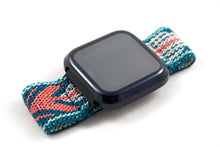 Load image into Gallery viewer, Tribal Chevron Elastic Fitbit Watch Band
