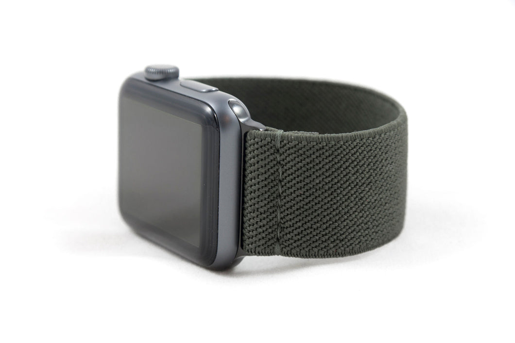 Army Green Elastic Apple Watch Band