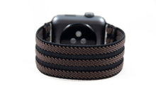 Load image into Gallery viewer, Espresso Lux Elastic Apple Watch Band

