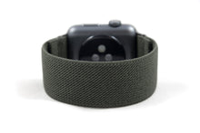 Load image into Gallery viewer, Army Green Elastic Apple Watch Band
