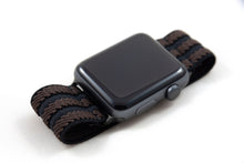 Load image into Gallery viewer, Espresso Lux Elastic Apple Watch Band
