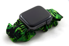 Load image into Gallery viewer, Rainforest Apple Watch Scrunchie Band
