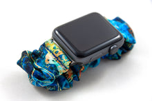 Load image into Gallery viewer, Seashell Apple Watch Scrunchie Band
