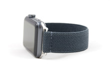 Load image into Gallery viewer, Dark Grey Thin Elastic Apple Watch Band
