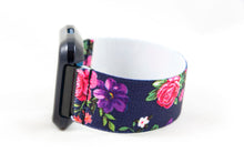 Load image into Gallery viewer, Floral Pattern Elastic Fitbit Watch Band
