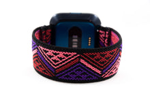 Load image into Gallery viewer, Red Purple Sunset Elastic Fitbit Watch Band
