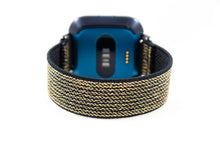 Load image into Gallery viewer, Thin Gold Sparkly Elastic Fitbit Watch Band
